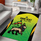 Custom Jamaica Football Area Rug Go Champions