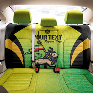 Custom Jamaica Football Back Car Seat Cover Go Champions
