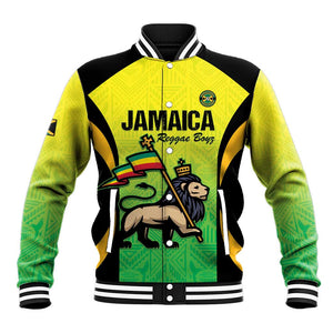 Custom Jamaica Football Baseball Jacket Go Champions