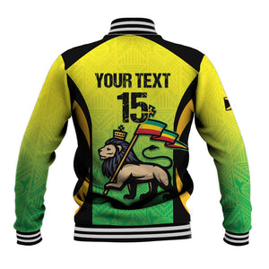 Custom Jamaica Football Baseball Jacket Go Champions