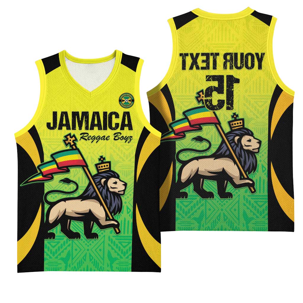 Custom Jamaica Football Basketball Jersey Go Champions - African Pride