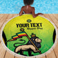 Custom Jamaica Football Beach Blanket Go Champions