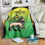 Custom Jamaica Football Blanket Go Champions