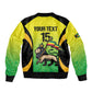 Custom Jamaica Football Bomber Jacket Go Champions