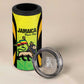 Custom Jamaica Football 4 in 1 Can Cooler Tumbler Go Champions