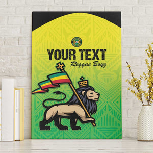 Custom Jamaica Football Canvas Wall Art Go Champions