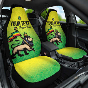 Custom Jamaica Football Car Seat Cover Go Champions