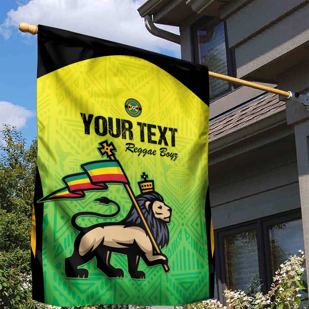 Custom Jamaica Football Garden Flag Go Champions