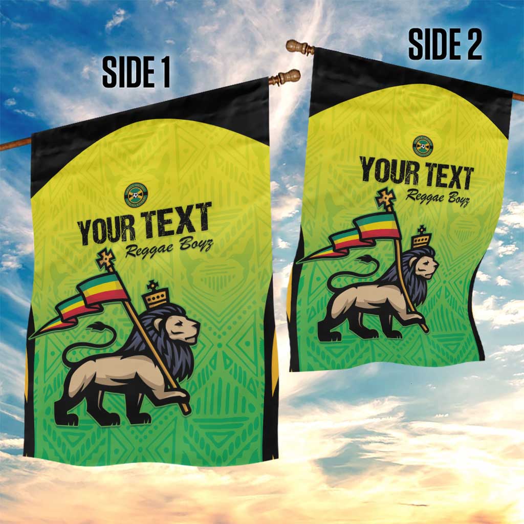Custom Jamaica Football Garden Flag Go Champions