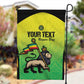 Custom Jamaica Football Garden Flag Go Champions