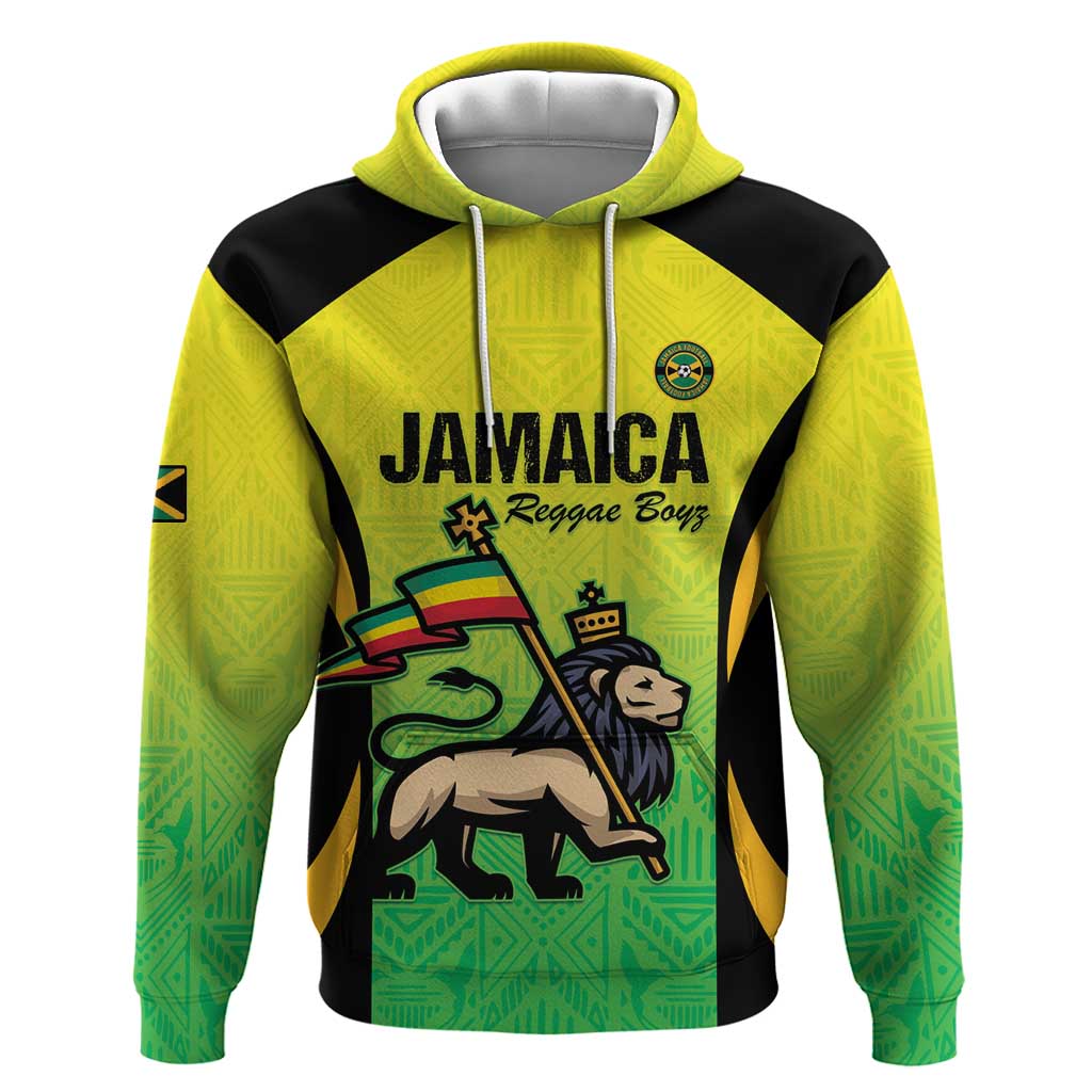 Custom Jamaica Football Hoodie Go Champions