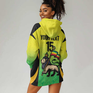 Custom Jamaica Football Hoodie Dress Go Champions