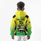Custom Jamaica Football Kid Hoodie Go Champions