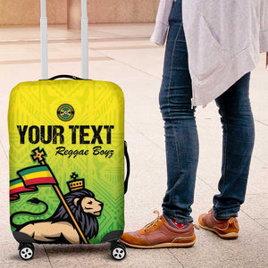 Custom Jamaica Football Luggage Cover Go Champions