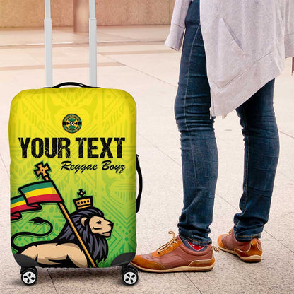 Custom Jamaica Football Luggage Cover Go Champions