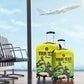 Custom Jamaica Football Luggage Cover Go Champions