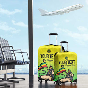 Custom Jamaica Football Luggage Cover Go Champions