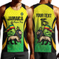 Custom Jamaica Football Men Tank Top Go Champions