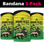 Custom Jamaica Football Neck Gaiter Go Champions LT15