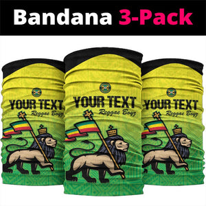 Custom Jamaica Football Neck Gaiter Go Champions LT15