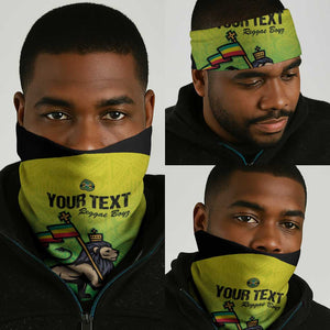 Custom Jamaica Football Neck Gaiter Go Champions LT15