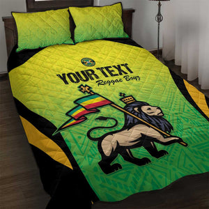 Custom Jamaica Football Quilt Bed Set Go Champions
