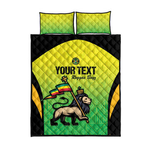 Custom Jamaica Football Quilt Bed Set Go Champions