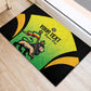 Custom Jamaica Football Rubber Doormat Go Champions