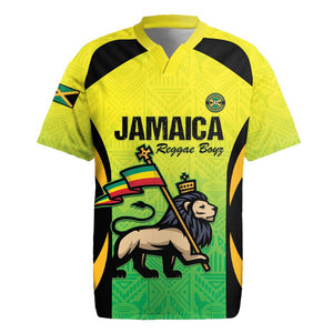 Custom Jamaica Football Rugby Jersey Go Champions