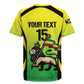 Custom Jamaica Football Rugby Jersey Go Champions