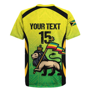 Custom Jamaica Football Rugby Jersey Go Champions