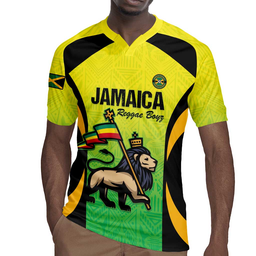 Custom Jamaica Football Rugby Jersey Go Champions
