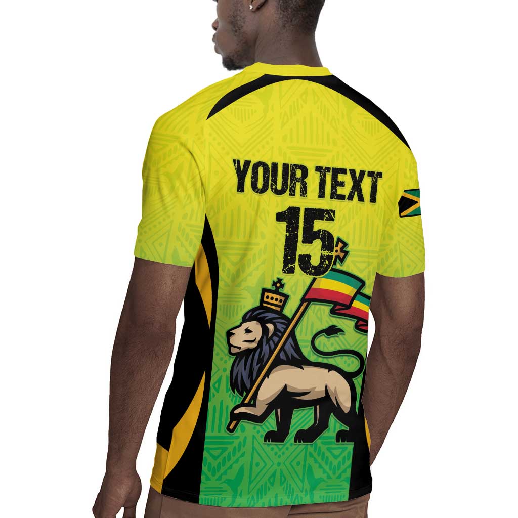 Custom Jamaica Football Rugby Jersey Go Champions