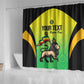 Custom Jamaica Football Shower Curtain Go Champions