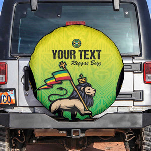 Custom Jamaica Football Spare Tire Cover Go Champions