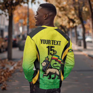 Custom Jamaica Football Sweatshirt Go Champions