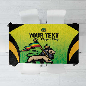 Custom Jamaica Football Tablecloth Go Champions