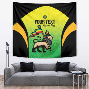 Custom Jamaica Football Tapestry Go Champions