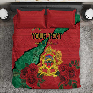 Personalised Morocco Bedding Set Coat Of Arms - Islamic Mix African Patterns