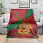 Personalised Morocco Blanket Coat Of Arms - Islamic Mix African Patterns