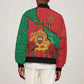Personalised Morocco Bomber Jacket Coat Of Arms - Islamic Mix African Patterns
