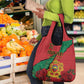Personalised Morocco Grocery Bag Coat Of Arms - Islamic Mix African Patterns
