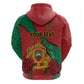 Personalised Morocco Hoodie Coat Of Arms - Islamic Mix African Patterns