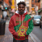 Personalised Morocco Hoodie Coat Of Arms - Islamic Mix African Patterns