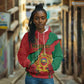 Personalised Morocco Hoodie Coat Of Arms - Islamic Mix African Patterns