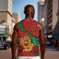Personalised Morocco Men Tank Top Coat Of Arms - Islamic Mix African Patterns