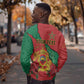 Personalised Morocco Sweatshirt Coat Of Arms - Islamic Mix African Patterns