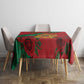 Personalised Morocco Tablecloth Coat Of Arms - Islamic Mix African Patterns