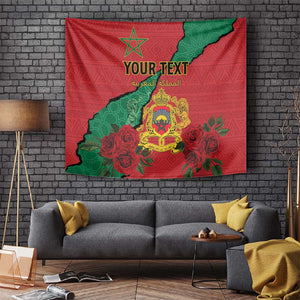 Personalised Morocco Tapestry Coat Of Arms - Islamic Mix African Patterns