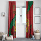 Personalised Morocco Window Curtain Coat Of Arms - Islamic Mix African Patterns